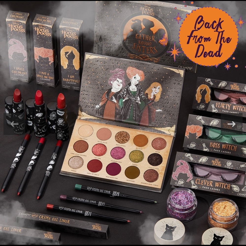 🆕 Hocus Pocus by Colour Pop Gather around Sisters collection